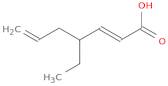 (2E)-4-Ethyl-2,6-heptadienoic acid