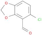 5-chloro-1,3-dioxaindane-4-carbaldehyde