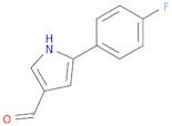 5-(4-Fluorophenyl)-1H-pyrrole-3-carbaldehyde