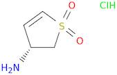 (3R)-1,1-dioxo-2,3-dihydrothiophen-3-amine;hydrochloride