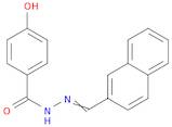 4-Hydroxy-N'-(naphthalen-2-ylmethylene)benzohydrazide