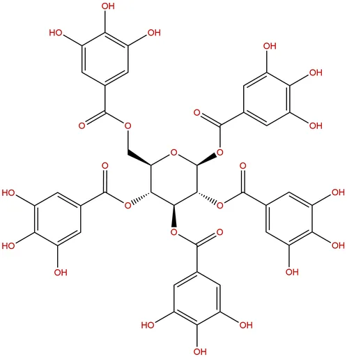 1,2,3,4,6-Pentagalloylglucose