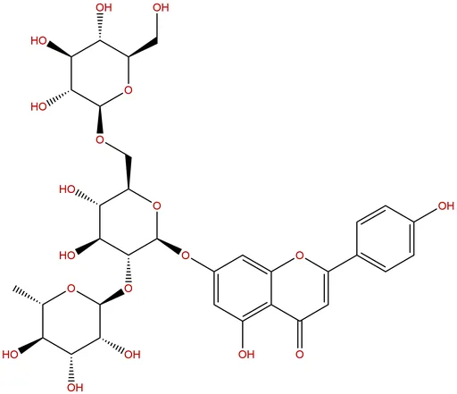 Apigenin-7-O -(2G-rhamnosyl)gentiobioside