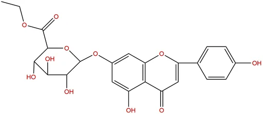 Apigenin-7-O-glucuronide-6'-ethyl ester