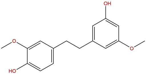 3',4-Dihydroxy-3,5'-dimethoxybibenzyl