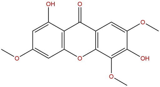 1,6-dihydroxy-3,5,7-trimethoxy-Xanthone
