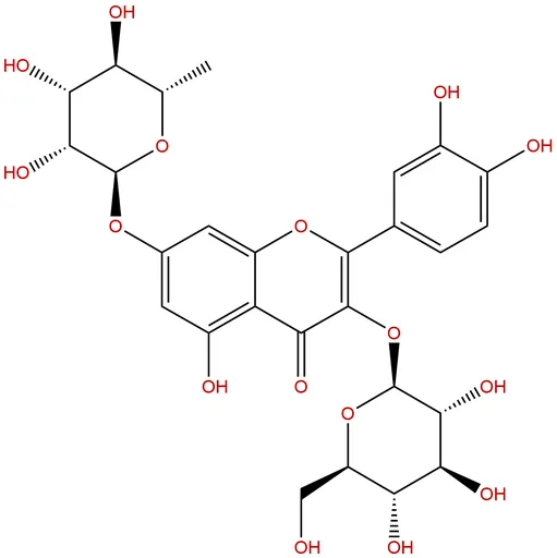 Quercetin 3-O-glucoside-7-O-rhamnoside