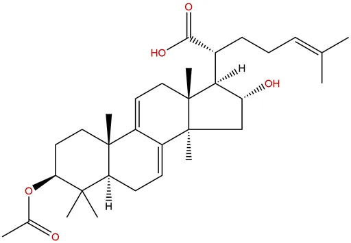 3-O-Acetyl-16α-hydroxydehydrotrametenolic acid