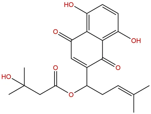 β-Hydroxylsovalerylshikonin