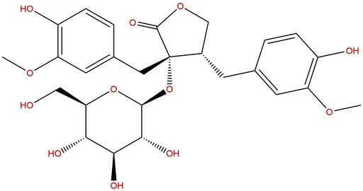 Nortrachelogenin-8'-O-β-D-glucopyranoside