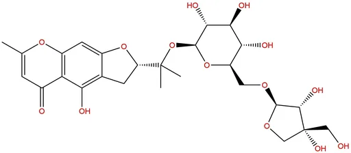 Visammioside, 6''-O-apiosyl-