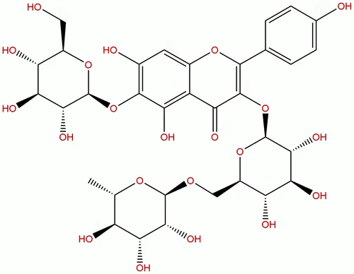 6-Hydroxykaempferol 3-Rutinoside -6-glucoside