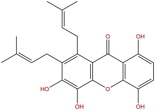 1,4,5,6-Tetrahydroxy-7,8-diprenylxanthone