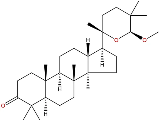 20,24-Epoxy-24-methoxy-23(24-25)abeo-dammaran-3-one