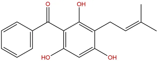 3-Prenyl-2,4,6-trihydroxybenzophenone