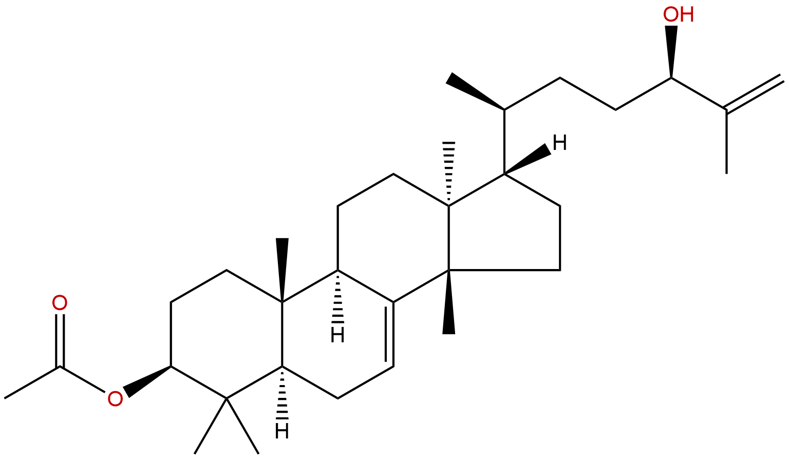 3β-acetoxy-eupha- 7,25-dien-24(R)-ol