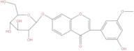 3'-Methoxy-5'-hydroxy isoflavone-7-O-β-D-glucoside