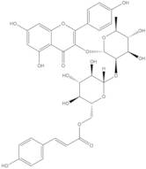 Kaempferol 3-O-β-D-(6''-p-coumaroyl)glucopyranosyl(1-2)-α-L-rhamnopyranoside