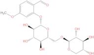 4-Methoxy-2-[(6-O--D-xylopyranosyl--D-glucopyranosyl)oxy]benzaldehyde