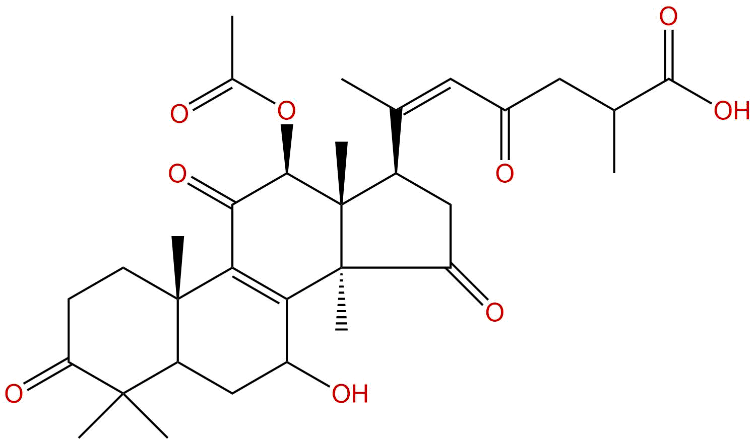 7β-Hydroxyganoderenic acid F