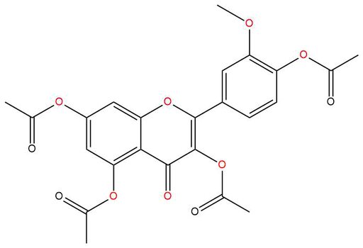 Tetraacetylisorhamnetin