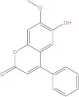 6-Hydroxy-7-methoxy-4-phenylcoumarin