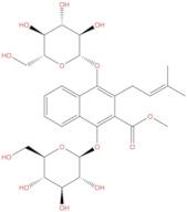 Methyl 1,4-bisglucosyloxy-3-prenyl-2-naphthoate