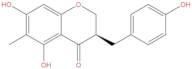 (3R)-5,7-Dihydroxy-6-methyl-3-(4'-hydroxybenzyl)chroman-4-one