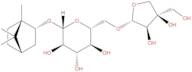 Borneol 7-O-[β-D-apiofuranosyl-(1→6)]-β-D-glucopyranoside
