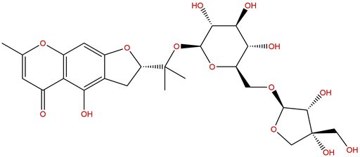 Visammioside, 6''-O-apiosyl-