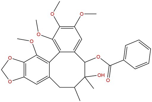 Benzoylgomisin P