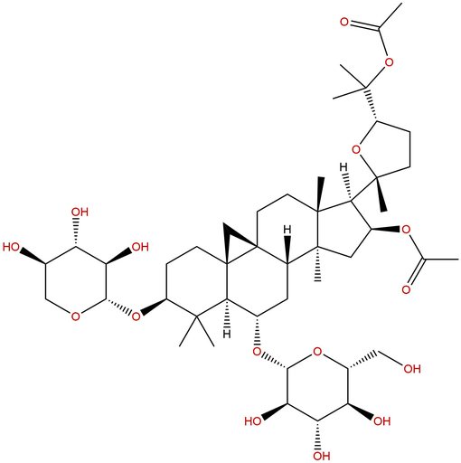 Cyclosiversioside F 16,25-diacetate