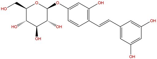 Oxyresveratrol 4'-O-β-D-glucopyranoside
