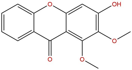 3-Hydroxy-1,2-dimethoxyxanthone
