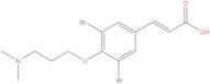 3,5-Dibromo-4-[3-(dimethylamino)propoxy]cinnamic acid