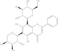 Chrysin 6-C-arabinoside 8-C-glucoside