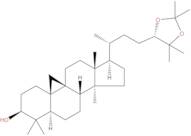 Cycloartane-3,24,25-triol 24,25-acetonide