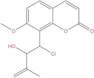 8-(1-Chloro-2-hydroxy-3-methylbut-3-enyl)-7-methoxycoumarin