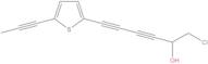 1-Chloro-6-(5-(prop-1-ynyl)thiophen-2-yl)hexa-3,5-diyn-2-ol