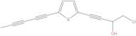 2-(4-Chloro-3-hydroxy-1-butynyl)-5-(1,3-pentadiynyl)thiophene