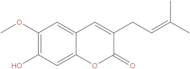 7-Hydroxy-6-methoxy-3-prenylcoumarin