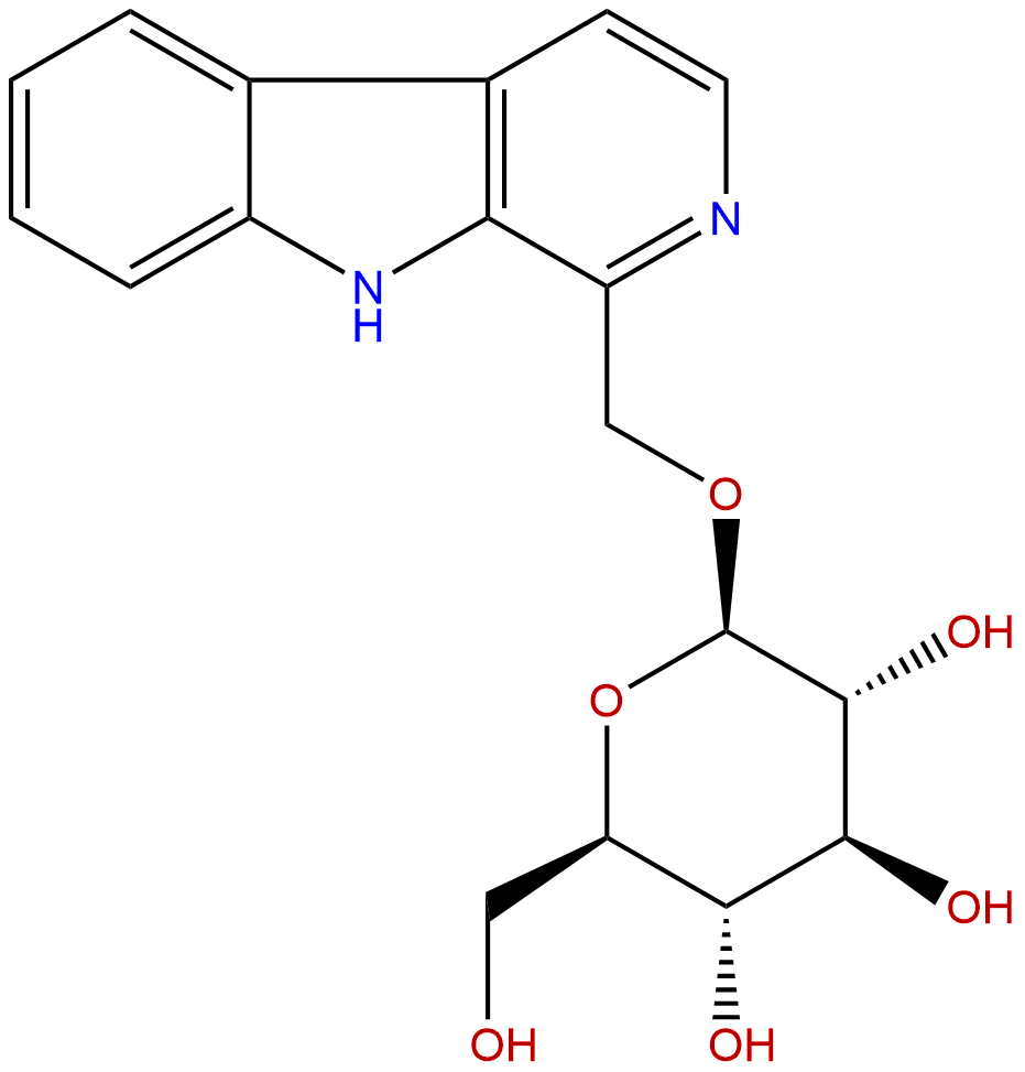 1-Hydroxymethyl-β-carboline glucoside