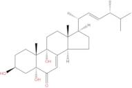 3β,5α,9α-Trihydroxyergosta-7,22-dien-6-one