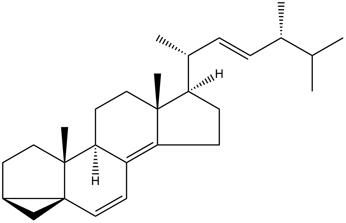 3,5-Cycloergosta-6,8(14),22-triene