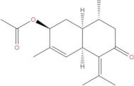 3-Acetoxy-4,7(11)-cadinadien-8-one