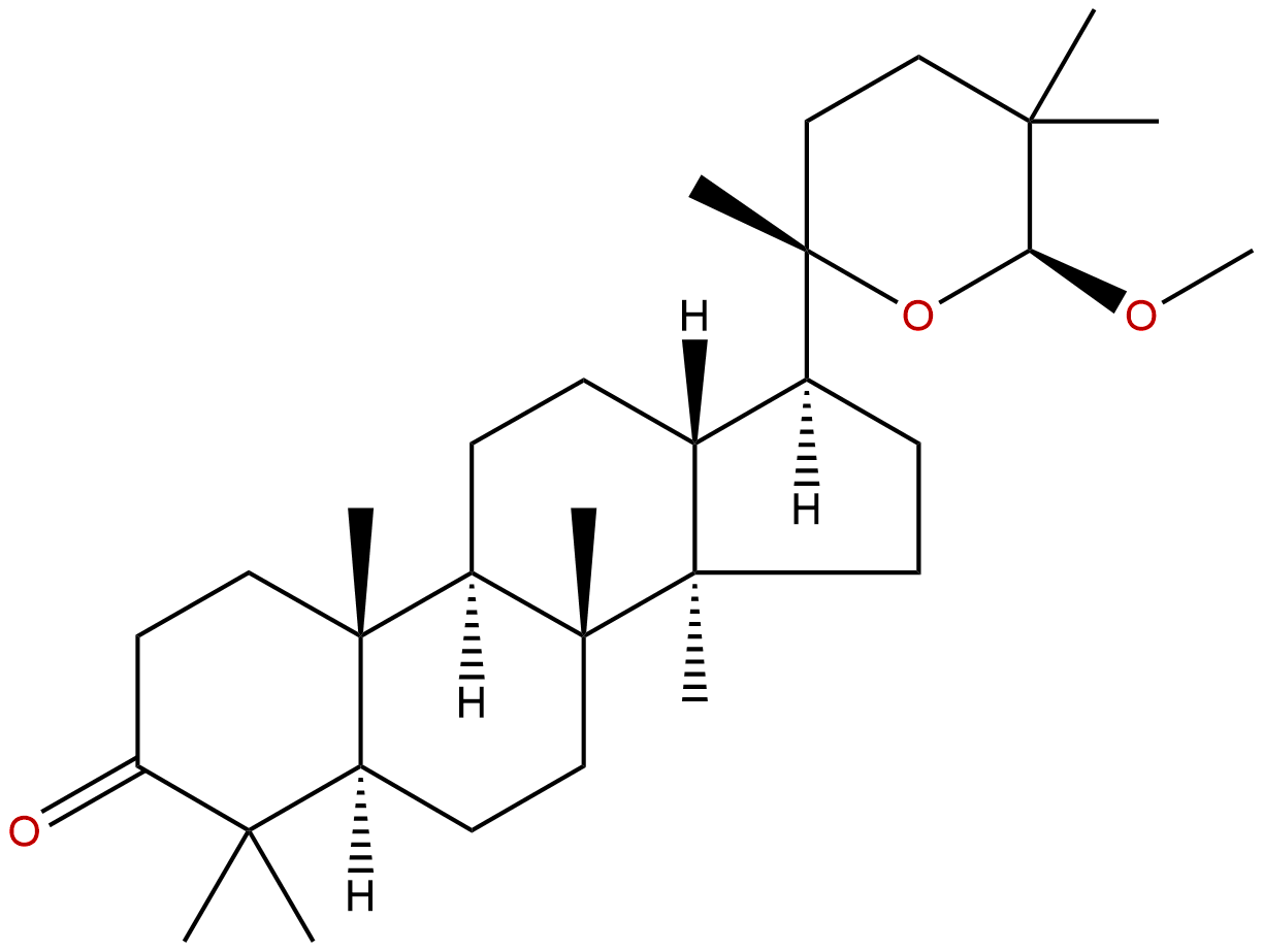 20,24-Epoxy-24-methoxy-23(24-25)abeo-dammaran-3-one