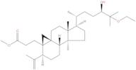 24-Hydroxy-25-ethoxy-3,4-secocycloart-4(28)-en-3-oic acid methyl ester