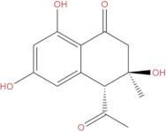 4-(trans)-Acetyl-3,6,8-trihydroxy-3-methyldihydronaphthalenone