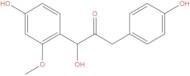 1-Hydroxy-1-(4-hydroxy-2-methoxyphenyl)-3-(4-hydroxyphenyl)propan-2-one