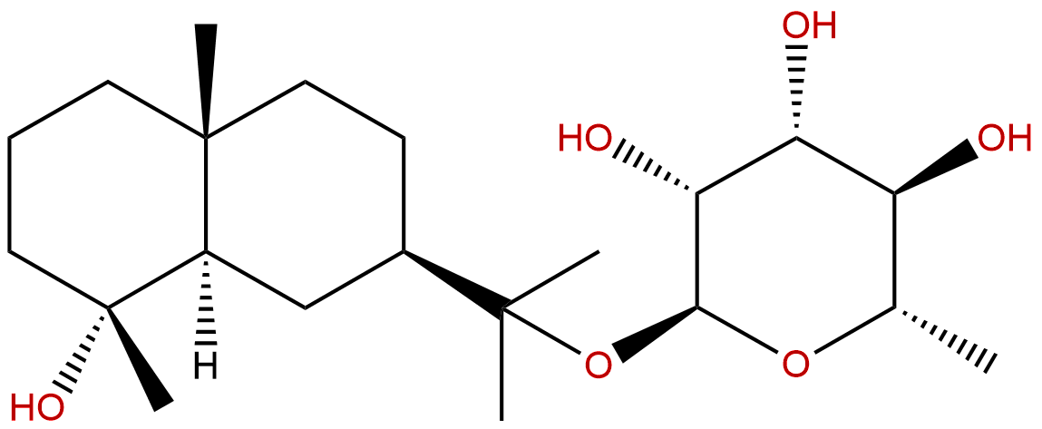 Cryptomeridiol 11-rhamnoside